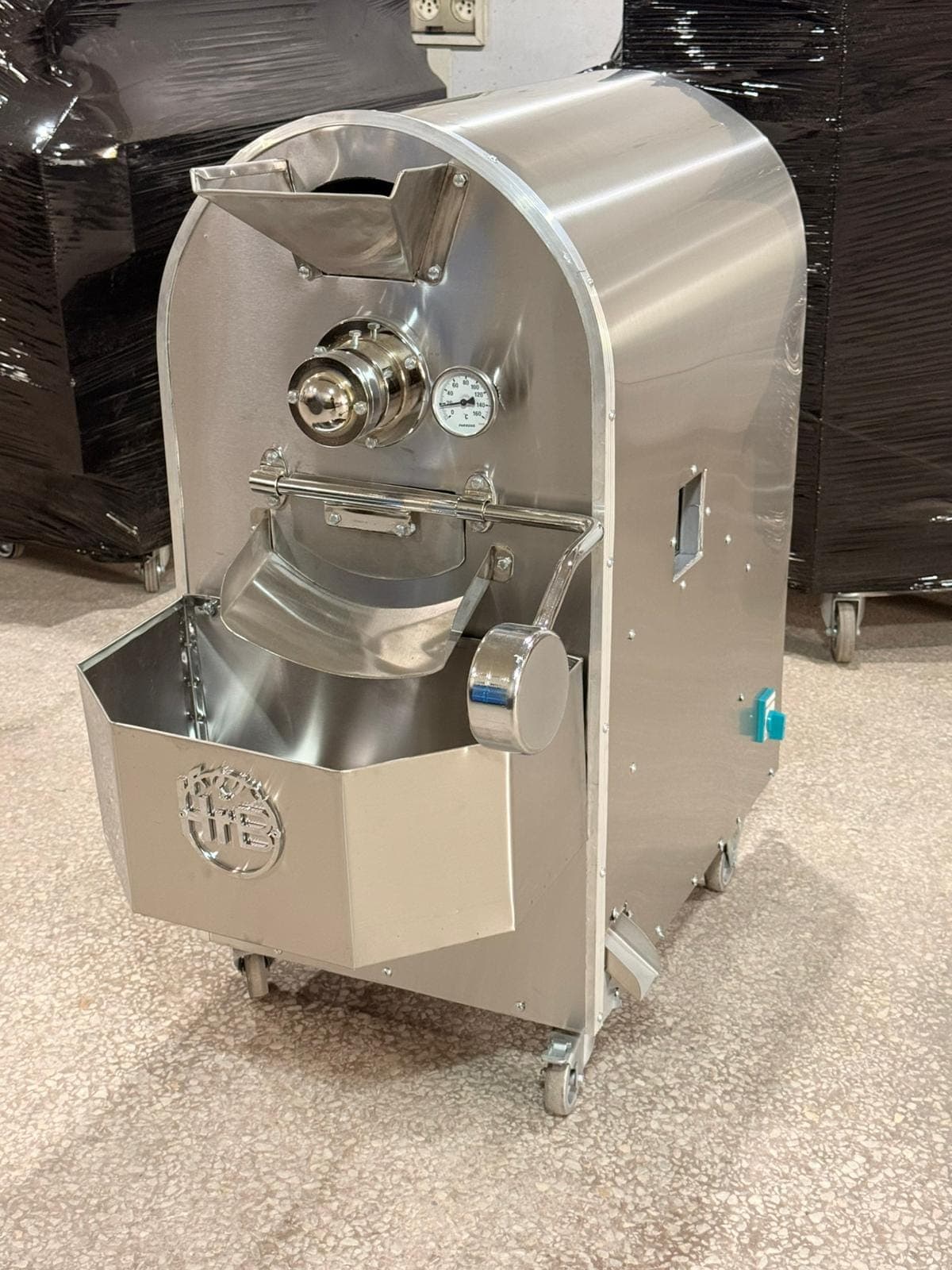HrB 10 / HrB 50 Leblebi Roasting Oven — Chrome body — photo 1