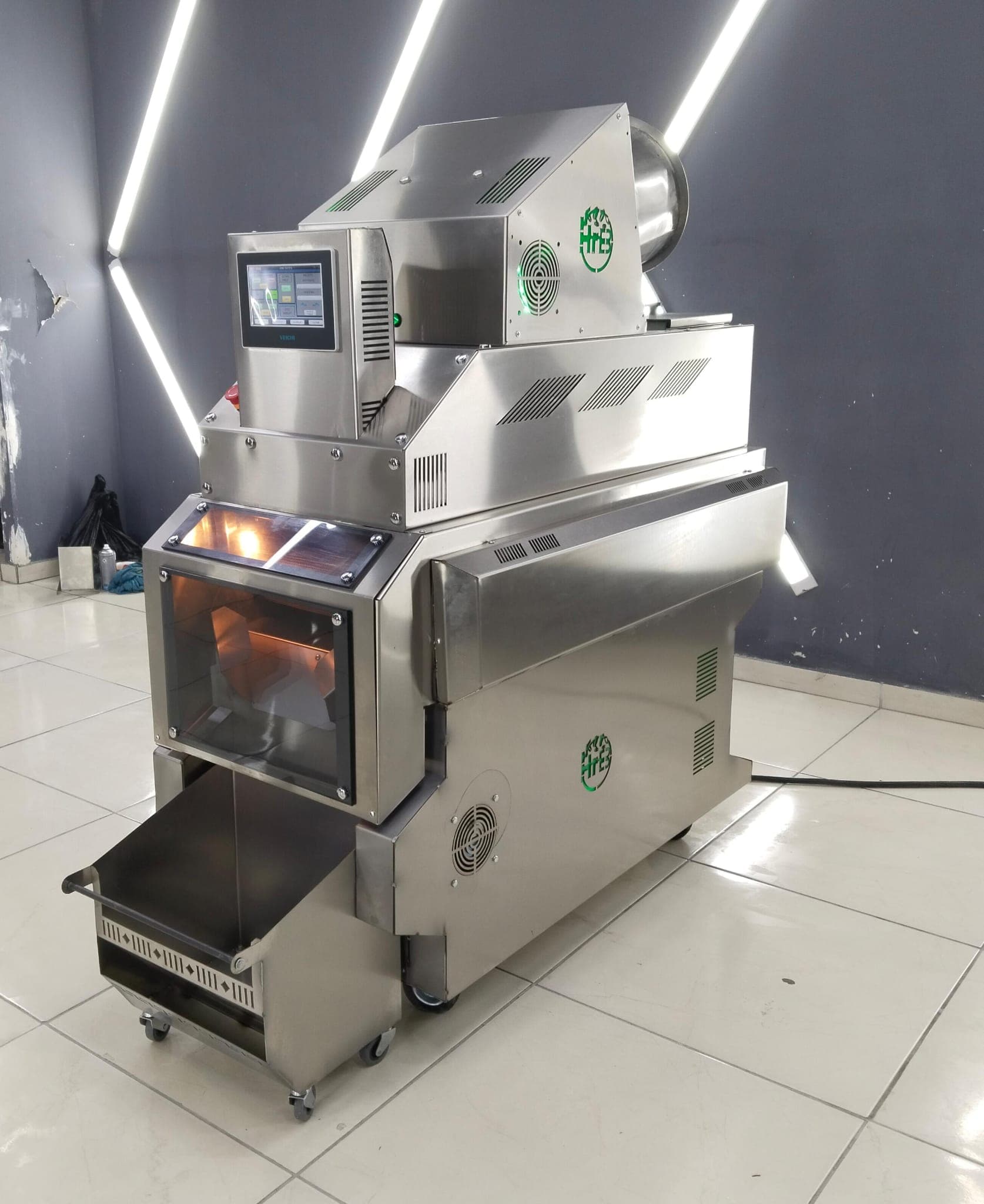 Nut Roasting Machine with Mixer (20 kg)